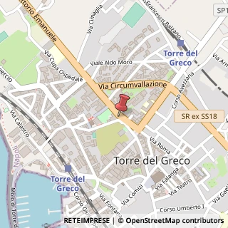 Mappa Corso Vittorio Emanuele, 189, 80059 Torre del Greco, Napoli (Campania)
