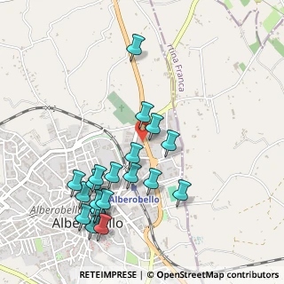 Mappa Via G. Turi, 70011 Alberobello BA, Italia (0.5805)