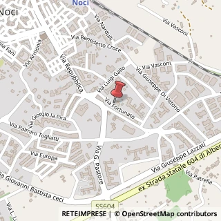 Mappa Via G. Fortunato, 5, 70015 Noci, Bari (Puglia)