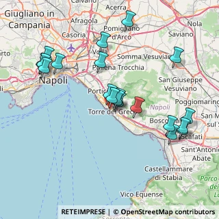 Mappa Via Cesare Battisti, 80059 Torre del Greco NA, Italia (8.7265)