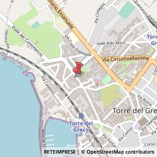 Mappa Via Cesare Battisti, 35, 80059 Torre del Greco, Napoli (Campania)