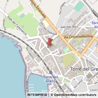 Mappa Via battisti cesare 26/b, 80059 Torre del Greco, Napoli (Campania)