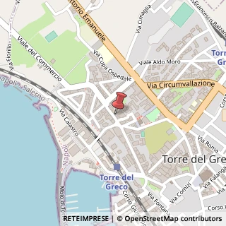 Mappa Via Cesare Battisti, 60, 80059 Torre del Greco, Napoli (Campania)