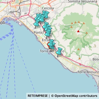 Mappa Via Mons. Michele Sasso, 80059 Torre del Greco NA, Italia (3.46231)