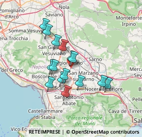 Mappa Traversa de Rosa, 84018 Scafati SA, Italia (5.988)