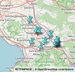 Mappa Traversa de Rosa, 84018 Scafati SA, Italia (6.96429)