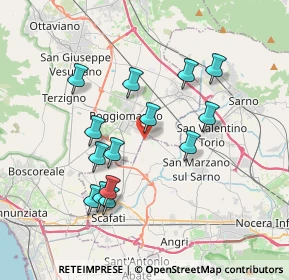 Mappa Traversa de Rosa, 84018 Scafati SA, Italia (3.71286)