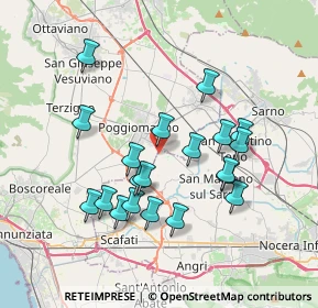 Mappa Traversa de Rosa, 84018 Scafati SA, Italia (3.6905)