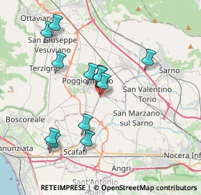 Mappa Traversa de Rosa, 84018 Scafati SA, Italia (3.80417)