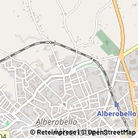 Hartă Alberobello