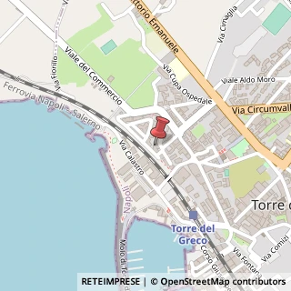 Mappa Via dei Velaioli, 7, 80059 Torre del Greco, Napoli (Campania)