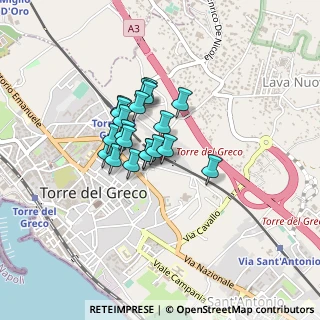 Mappa Via Degli Emigranti, 80059 Torre del Greco NA, Italia (0.2955)