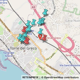 Mappa Via Degli Emigranti, 80059 Torre del Greco NA, Italia (0.4595)