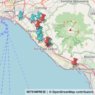 Mappa Via Degli Emigranti, 80059 Torre del Greco NA, Italia (3.82727)