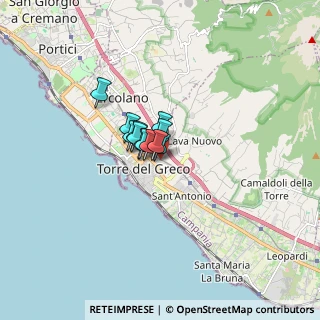 Mappa Via Degli Emigranti, 80059 Torre del Greco NA, Italia (0.74667)