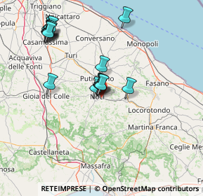 Mappa SS 377 Variante Alla, 70015 Noci BA, Italia (16.17529)