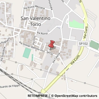 Mappa Via sandro Pertini, 5, 84010 San Valentino Torio, Salerno (Campania)