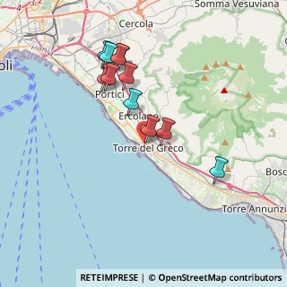 Mappa Via villa comunale, 80059 Torre del Greco NA, Italia (3.74727)
