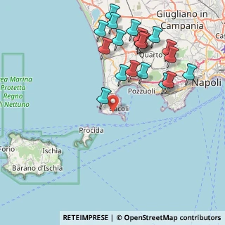 Mappa Via Madame de Stael, 80070 Monte di Procida NA, Italia (9.839)