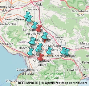 Mappa Via Vicinale Marra, 84018 Scafati SA, Italia (6.12267)