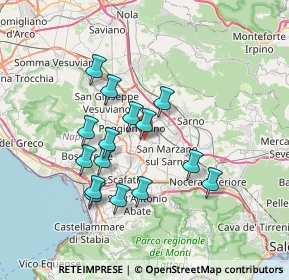 Mappa Via Vicinale Marra, 84018 Scafati SA, Italia (6.85133)