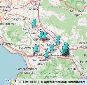 Mappa Via Vicinale Marra, 84018 Scafati SA, Italia (6.83786)