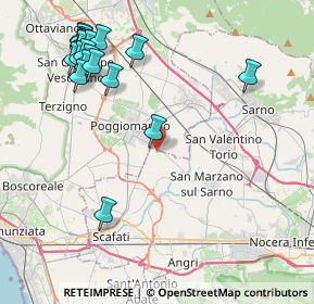 Mappa Via Vicinale Marra, 84018 Scafati SA, Italia (5.525)