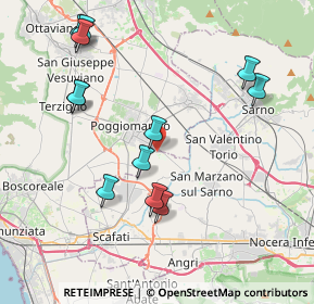 Mappa Via Vicinale Marra, 84018 Scafati SA, Italia (4.62333)