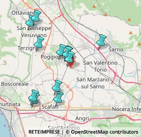 Mappa Via Vicinale Marra, 84018 Scafati SA, Italia (3.97667)