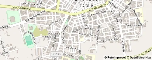 Mappa Santeramo in Colle