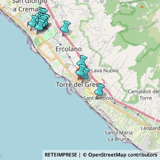 Mappa Traversa II Vittorio Veneto, 80059 Torre del Greco NA, Italia (2.91438)