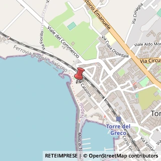 Mappa Via Calastro, 14, 80059 Torre del Greco, Napoli (Campania)