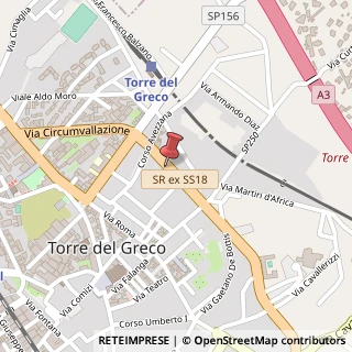 Mappa Via Circonvallazione, 113, 80059 Torre del Greco, Napoli (Campania)
