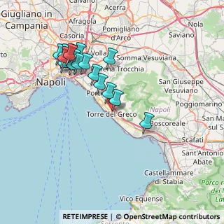 Mappa Vicolo D'Orlando, 80059 Torre del Greco NA, Italia (8.3405)