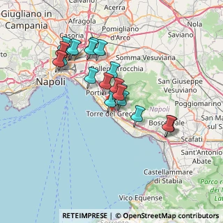 Mappa Str. Circumvallazione, 80059 Torre del Greco NA, Italia (6.9415)