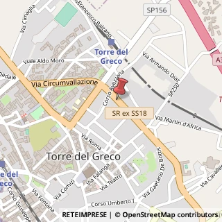 Mappa Via Circonvallazione, 105, 80059 Torre del Greco, Napoli (Campania)