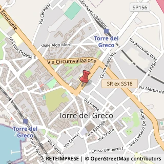 Mappa Via Vittorio Veneto, 11, 80059 Torre del Greco, Napoli (Campania)