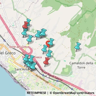 Mappa Via Boccea, 80059 Torre del Greco NA, Italia (1.0615)