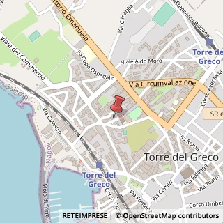 Mappa Piazzale Cesare Battisti, 10, 80059 Torre del Greco, Napoli (Campania)