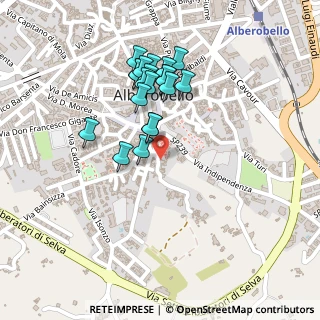 Mappa Via Monte Pasubio, 70011 Alberobello BA, Italia (0.22)