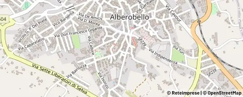 Mappa Alberobello