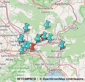 Mappa Via Mercato, 84083 Castel San Giorgio SA, Italia (6.324)