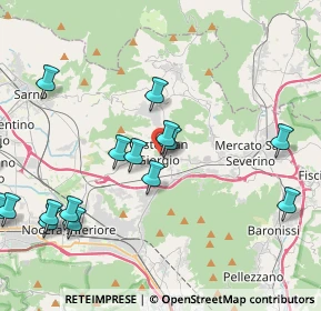 Mappa Via Mercato, 84083 Castel San Giorgio SA, Italia (5.29438)