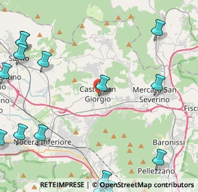 Mappa Via Mercato, 84083 Castel San Giorgio SA, Italia (7.09133)