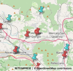 Mappa Via Mercato, 84083 Castel San Giorgio SA, Italia (6.02909)