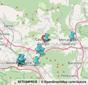 Mappa Via Mercato, 84083 Castel San Giorgio SA, Italia (4.89545)