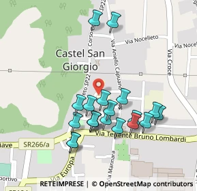 Mappa Via Mercato, 84083 Castel San Giorgio SA, Italia (0.24)