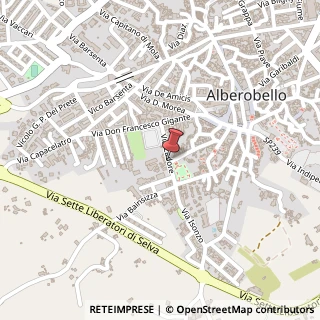 Mappa Via Cadore, 1, 70011 Alberobello, Bari (Puglia)