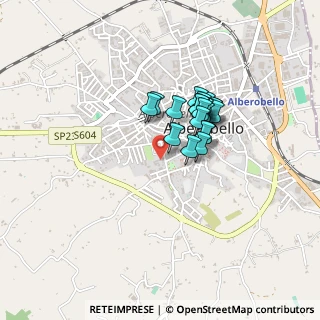 Mappa Via Cadore, 70011 Alberobello BA, Italia (0.3145)
