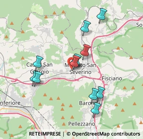 Mappa Marcello-piazza, 84085 Mercato San Severino SA, Italia (3.83091)